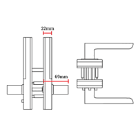 Regent Luxe Digital Entrance Lock Regent Luxe Digital Entrance Lock